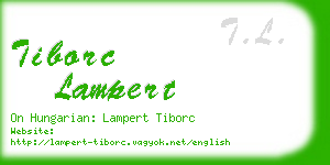 tiborc lampert business card